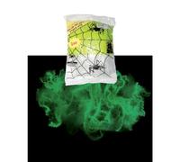 Glow-in-the-Dark Spider Web Decoration 56g Halloween