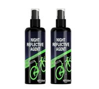 Glow In The Dark Spray - 120ml High Visibility Reflective Night Agent | Reflective Spray Paint,for Bike Outdoor Fishing Cycling Running Backpack Helmet Stroller Fabric Clothes Car (2PC)