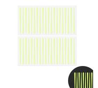 Glow in The Dark Stars 40pcs Green Self Adhesive Glow in The Dark Stickers, Removable Luminous Ceiling Stickers Decoration, Room Fun Dreamy Star Wall Stickers for Bedroom Living Room Decor