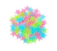 Glow in The Dark Stars with Stickers, 100 Pack, 3D Luminous Wall Decals for Ceiling, Walls, Kids' Bedroom Decoration.