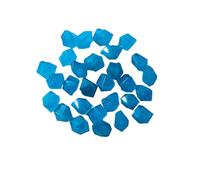 Glow in the Dark Stones Diamond-Shaped Fluorescent Stone Decoration for Aquarium Waterscape Outdoor Yard Landscape Garden Walkway