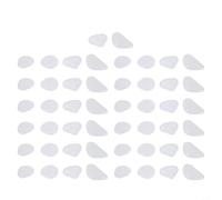 Glow in the Dark STONESs, 50PCS Luminous Garden Pebbles for Aquarium Decor, Fish Tank Glowing Rocks, Pathway STONESs, Yard Walkway Decoration(White)