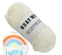 Glow in The Dark String,2mm Soft Luminous Supplies - Christmas Crochet Yarn - for Fabric Halloween Night Thanksgiving Holiday Birthday Home Dormitory Apartment Crochet Craft