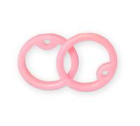 Glow in The Dark Tactical Rubber Dog tag SILENCERS u.s. Military Army Airsoft gi id - Stop clanking (Red Glow 10-Pack)