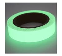 Glow in The Dark Tape - 1 Inchx30 FT - Halloween Glow Gaffer Duct Tape, Neon Fluorescent Glow Dark Tape for photoluminescent/Emergency Safety Egress Markers Stairs, Walls, Steps, exit Sign