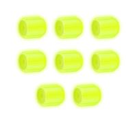 Glow In The Dark Tire Valve Caps - 8 Piece 0.8cm Universal Car Decor | Fluorescent Wheel Valve Covers | for Safe Night Driving, Car SUVs Trucks Bicycles Sedans