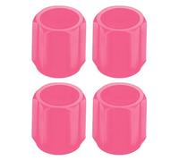 Glow in The Dark Tire Valve Caps - Luminous Dust Plug, Neon Air Cover | Widely Uses 4pcs Tyre Stem Protector, Bright Light Wheel Accessories for Cars Motorbikes Cycles Scooters Nighttime Visibility