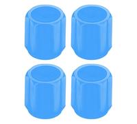 Glow in The Dark Tire Valve Caps - Night Tyre Plug, LED Valve Seal | 4pcs Fluorescent Cap Set, Bright Stem Air Cover for Bicycles Automobiles Trucks Sports Cars Scooters Road Safety Enhancer