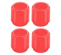 Glow in The Dark Tire Valve Caps - Night Tyre Plug, LED Valve Seal | 4pcs Fluorescent Cap Set, Bright Stem Air Cover for Bicycles Automobiles Trucks Sports Cars Scooters Road Safety Enhancer