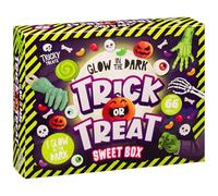 Glow In The Dark Trick Or Treat Sweet Box 500g - This Glow In The Dark Trick Or Treat Sweet Box Is Perfect For Getting Stocked Up For Halloween-Includes 66 Pieces Of Scary Sweets
