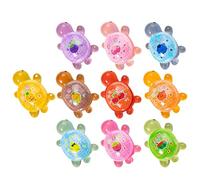 Glow in the Dark Turtles Resin Turtles | Luminous Fruit Turtles Figurines - Small Turtle Figurines for Desks, Bookcases, Windowsills, Living Room