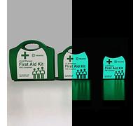 Glow in The Dark Value Aid First Aid Kit 11-20 HSE Compliant Kit, Green
