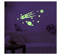 Glow in The Dark Wall Sticker Comet and Planets - 10 x 55cm