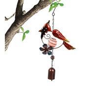 Glow in The Dark Wind Chimes - Luminous Patio Decor, Hanging Garden Chime | Glowing Bird Wind Ornament, Decorative Outdoor Accent for Courtyard, Balcony, Backyard Peaceful Atmosphere