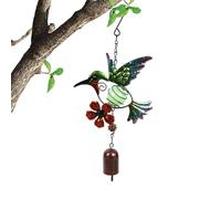 Glow in The Dark Wind Chimes - Outdoor Garden Chime, Glowing Bird Ornament | Decorative Hanging Accent, Luminous Wind Bell for Patio Spaces, Yard Decor, Night Ambience, Relaxing Vibes