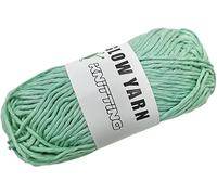 Glow in The Dark Yarn for Crochet,Luminous Crochet Yarn Glow Sewing Craft for DIY Arts Crafts Halloween Knitting Sewing Crocheting Supplies,Yarn for Beginners Crochet Kit Making