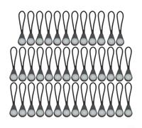 Glow in the Dark Zipper Pulls 40pcs Replacement Ropes for Easy Night Access to For Camping Gear
