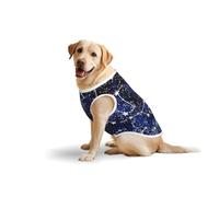 Glow In The Darkprint Large Pets Vest Breathable Sleeveless Tank Top Apparel Cozy Lightweight T-Shirt