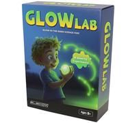 Glow Lab Kids Science Activity Kit for Hands-On Experiments Educational Toy STEM Gift Set for Boys Girls with Glow-in-the-Dark Science Fun Includes 3 Interactive Experiments for Learning at Home