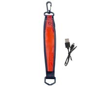 Glow LED Keychain - Luminous Pendant Light, Reflective Safety Tag | Portable Backpack Accessory, High Visibility Strap for Men, Women, Outdoor Hardware