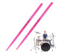Glow Light Drumsticks - Nylon Night Sticks, Lightweight Percussion Tools, Soft impacts Playing Design, Visual Rhythm For Performance Gear | Adult Drummers Stage Practice Live For Shows Evening Sessi