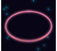 Glow Necklace Pink 56 cm