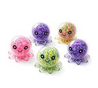 Glow Octopus Squishy, Slow Rising Stress Relief Sensory Fidget Toy Anxiety | Squishy Toy, Glow in the Dark Octopus, Slow Rising Rebound, Sensory Stress Relief for Anxiety, Calming Squeeze for Adults