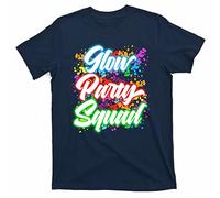Glow Party Squad Neon Men T Shirt