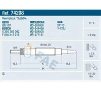 Glow Plug for HYUNDAI MITSUBISHI PROTON FAE 74208