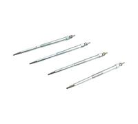Glow Plug Compatible With Nissan For Primera For WP12 2002-2016 4 Set Glow Plug Car Auxiliary Heater Set Repair Kit 11065-AD201