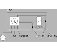 HELLA 4RV 008 188-081 Control Unit, glow plug system