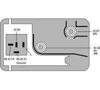 New Control Unit, glow plug system for ALFA ROMEO RENAULT:6,9,90,18,21 44360