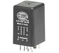 HELLA 4RV 008 188-491 Control Unit, glow plug system - 12V - 9-pin connector - after-glow capable - Number of Cylinders: 4
