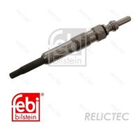 Febi Bilstein 45045 Glow Plug Fits Renault Kangoo 1.9 dTi 1.9 dCi 4x4 1.9 dCi