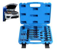 Glow Plug Extractor Tool Steel Portable Repair Extractor with Case | Vehicle Plug Puller for Connector Harness Part Thread Boot Car Garage Vehicle Inspector Mechanic Shop