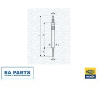 Glow Plug for AUDI PORSCHE SEAT MAGNETI MARELLI 062900061304