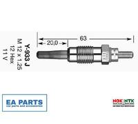 Glow Plug for RENAULT 19 MEGANE NGK 7947