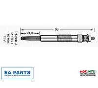 Glow Plug for RENAULT OPEL NGK 2419