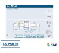 Glow Plug for VW ATLANTIC BEETLE CABRIO CADDY FAE 74141