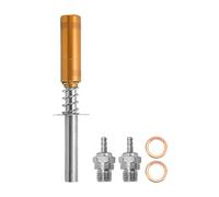 Glow Plug Ignitor, Aluminum Alloy RC Starter Kit, RC Engine Igniter, with N3 Hot Spark Glow Plug, for RC Oil Powered Car Ship Methanol Engine (Golden Color)