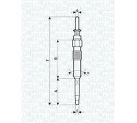 GLOW PLUG FITS: BMW X3 SAV XDRIVE 30 D/3.0 D/2.0 D/3.0 SD/XDRIVE 35 D.BMW 7 S