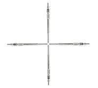 Glow Plug Part Compatible With Fiat For Punto For Grande For Panda 1.3 D Multijet 51kW 2005 2006 2007 2008 2009 2010-2019 16V For Diesel Heater Glow Plugs