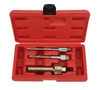Glow Plug Puller Reamer Set, Metal Glow Plug Extractor Electrodes Removal Replacement for for Vehicles,hand tools