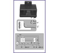 Glow plug relay 132084 HITACHI for ALFA ROMEO CITROËN FIAT
