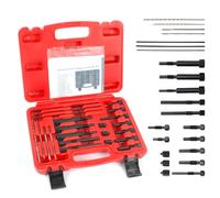 Glow Plug Removal Tool 22PCS Glow Plug Removal Tool Kit High Hardness Glow Plug Removal Tools Glow Plug Extraction Kit for M8 & M10 Glow Plug Electrodes Removal Tool with Easy-Carry Toolbox