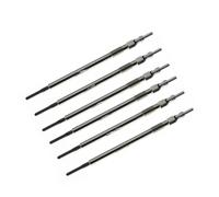 Glow Plug Repair Compatible With Benz ML-Class For W164 2005-2011 S-Class For W221 2005-2013 0011595001 0011597101 A0011595001 A0011597101 6Pcs Glow Plugs Metal