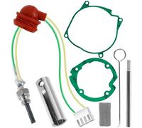 Glow Plug Repair Kit 12V 2KW 5KW 8KW Parking Diesel Heater Glow Ignition Plug Kit with Filter and Removal Fitting Tool, Car Ceramic Heater Repair Parts Fit for Car Truck Boat