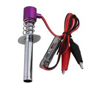 Glow Plug Starter Igniter Upgraded 6v -24v Electronic Compatible with Nitro Rc Car Purple