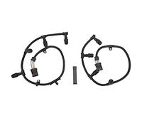 Glow Plug Wiring Harness Kit Durable High Temperature Resistant Left Right Replacement with Removal Tool for F450 F550 E250 E350 6.0L V8 Models 2PCS ABS