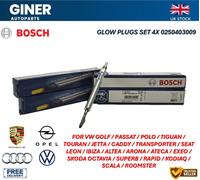 Bosch 0250403009 (GLP194) - Glow plug Duraterm High Speed Glow Plug - Carton box - 1 piece - for diesel engine vehicles